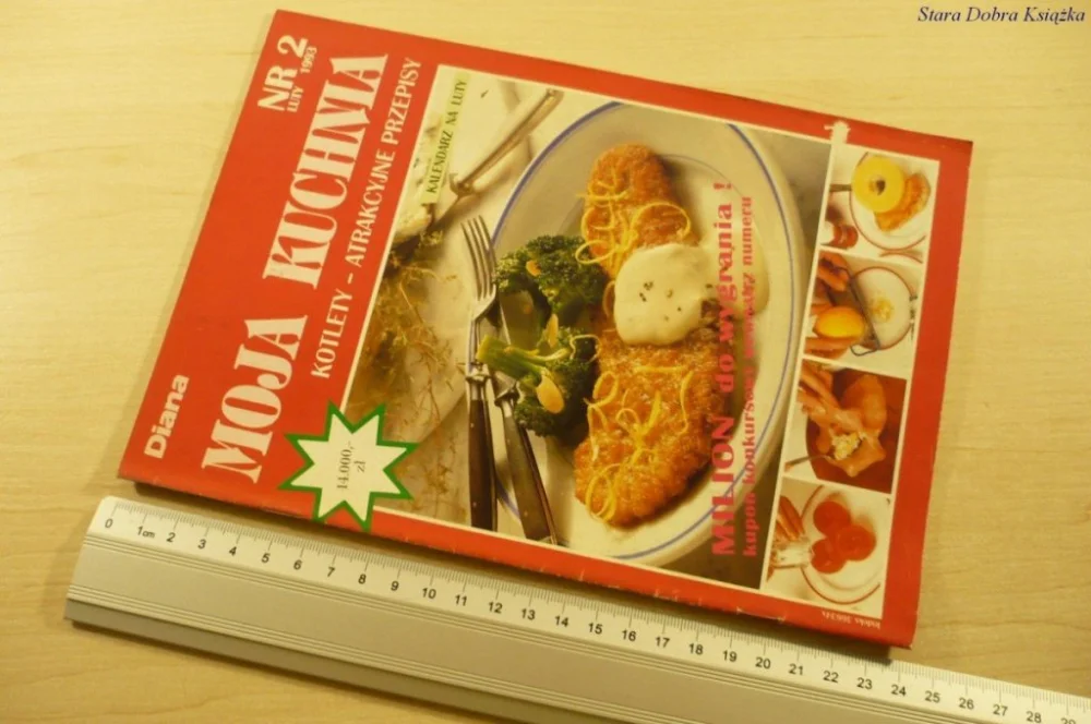 MOJA KUCHNIA NR. 2 LUTY 1993 KOTLETY - ATRAKCYJNE Zniżka