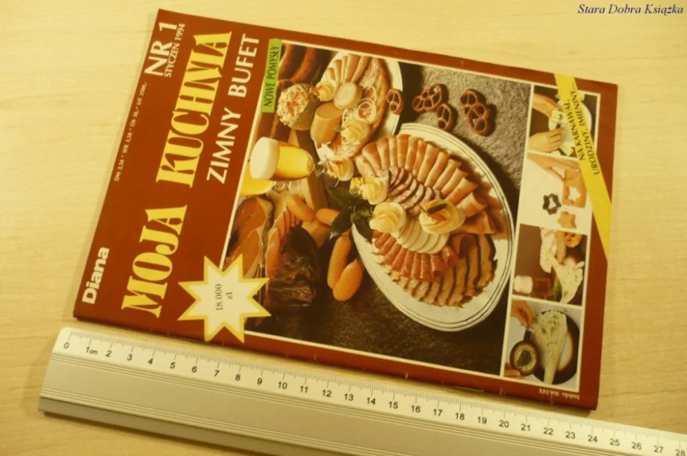 MOJA KUCHNIA NR. 1 STYCZEŃ 1994 ZIMNY BUFET Nowy