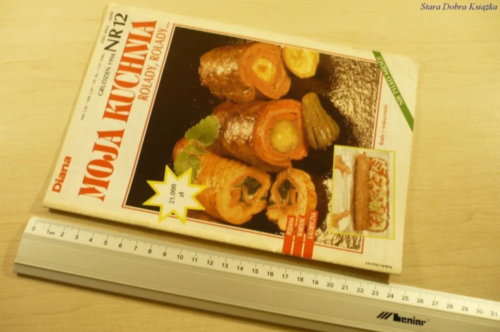 MOJA KUCHNIA NR. 12 GRUDZIEŃ 1994 ROLADY, ROLADY.. Oferta limitowana
