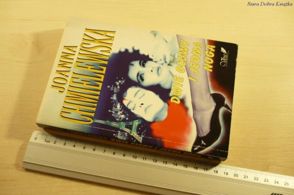 DWIE GŁOWY I JEDNA NOGA - Joanna Chmielewska 1996 Najlepsza cena