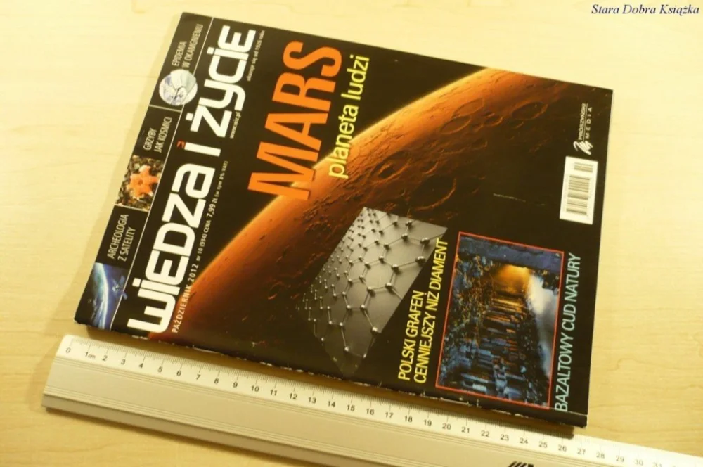 Wysoka jakość WIEDZA I ŻYCIE PAŹDZIERNIK 2012 MARS PLANETA LUDZI