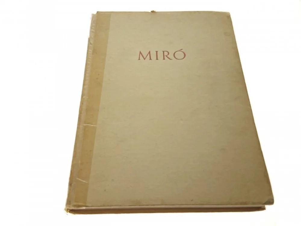 Super okazja MIRÓ - Scherz Kunstbucher (1957)