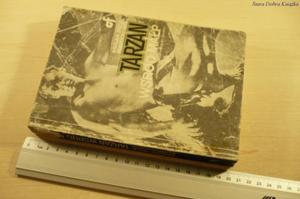Hit sprzedaży TARZAN WŚRÓD MAŁP - Edgar Rice Burroughs (II 1989)
