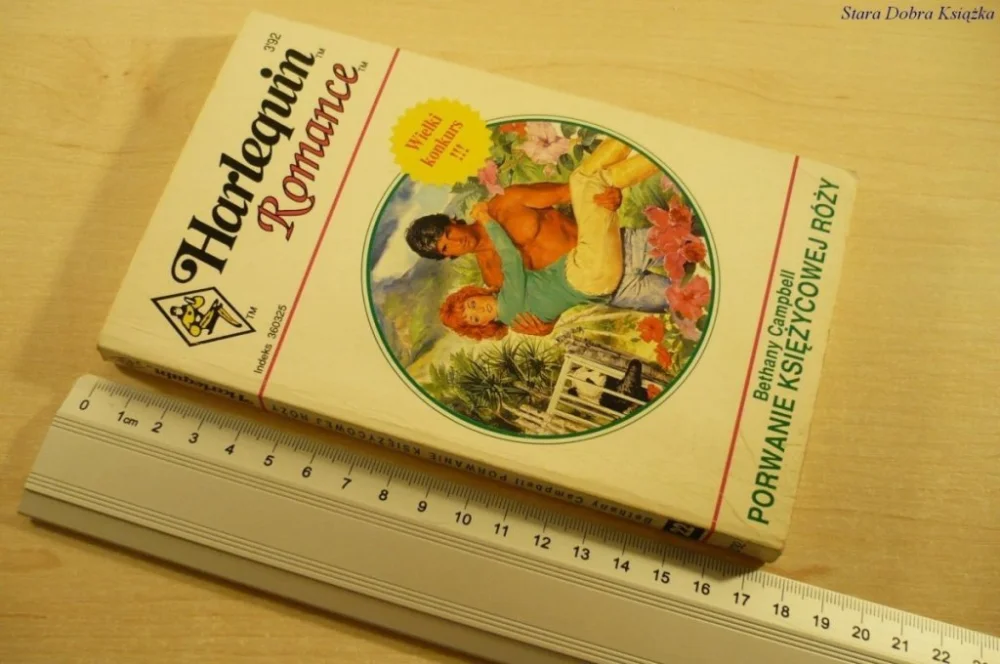 Nowy PORWANIE KSIĘŻYCOWEJ RÓŻY - Bethany Campbell 1992