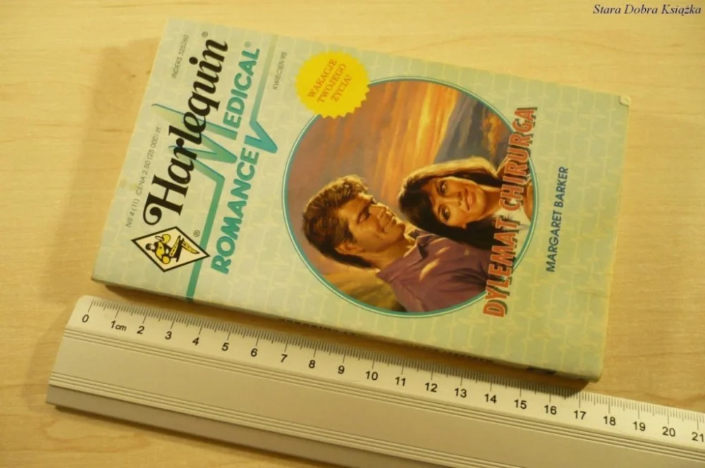 Dostępne od ręki DYLEMAT CHIRURGA - Margaret Barker (1995)