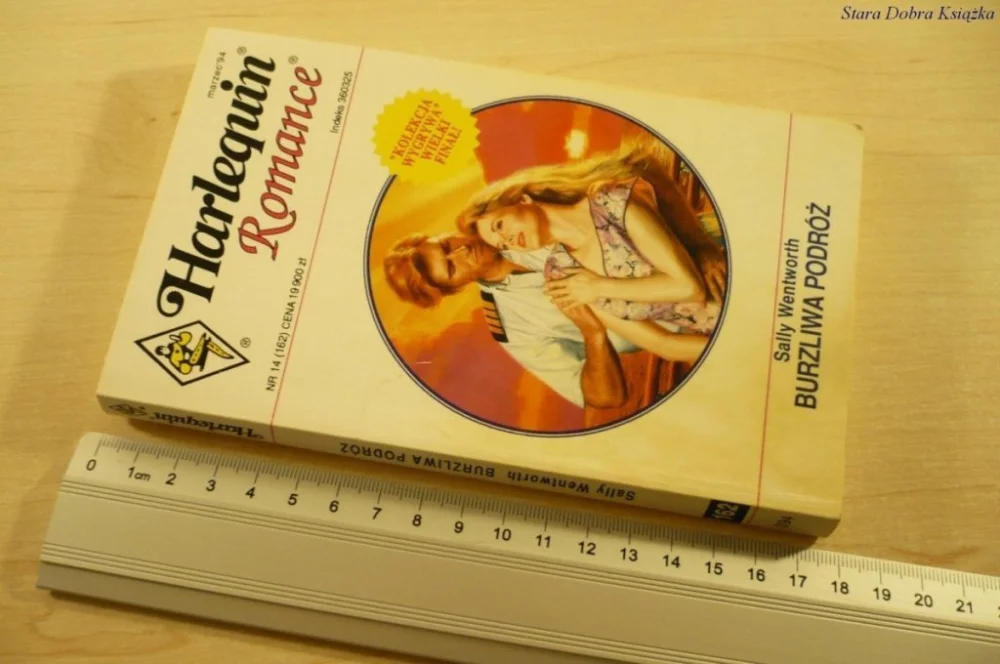 Nowy BURZLIWA PODRÓŻ - Sally Wentworth (1994)