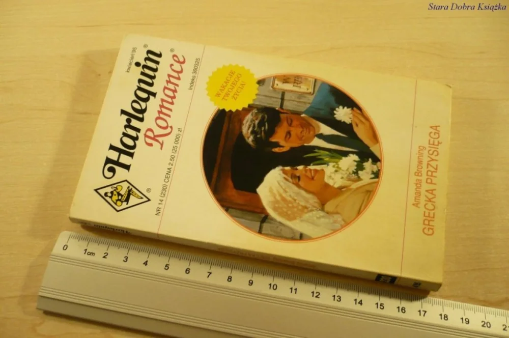 GRECKA PRZYSIĘGA - Amanda Browning (1995) Wysoka jakość