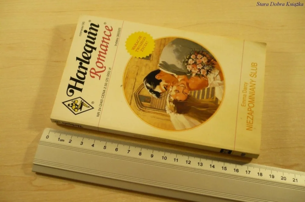 Dodaj do koszyka NIEZAPOMNIANY ŚLUB - Emma Darcy (1995)