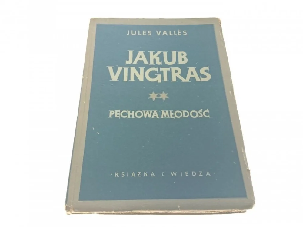Niska cena JAKUB VINGTRAS TOM II PECHOWA MŁODOŚĆ - J. Valles