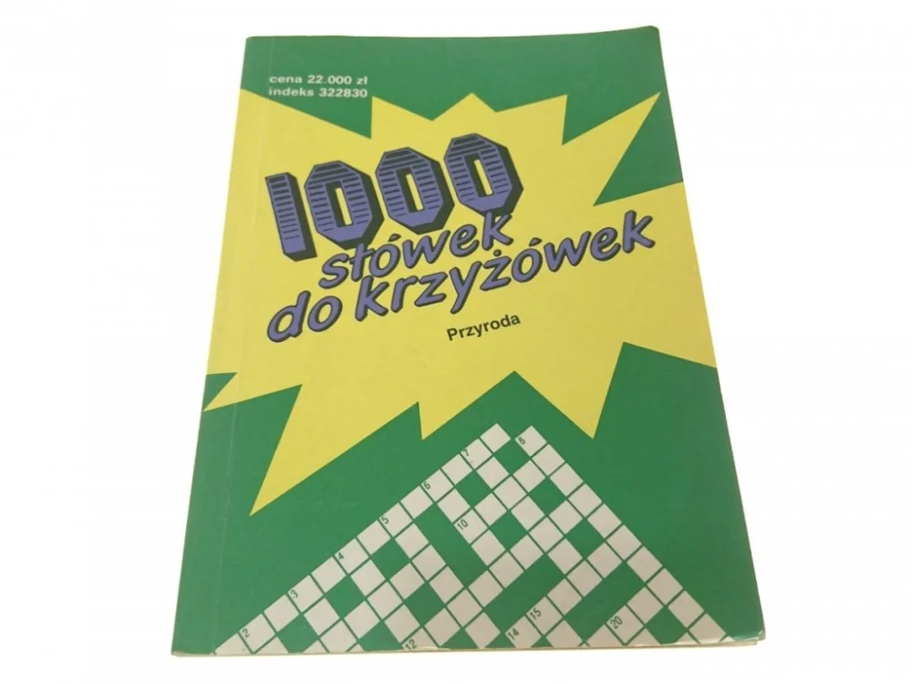 1000 SŁÓWEK DO KRZYŻÓWEK. PRZYRODA (1994) Oferta
