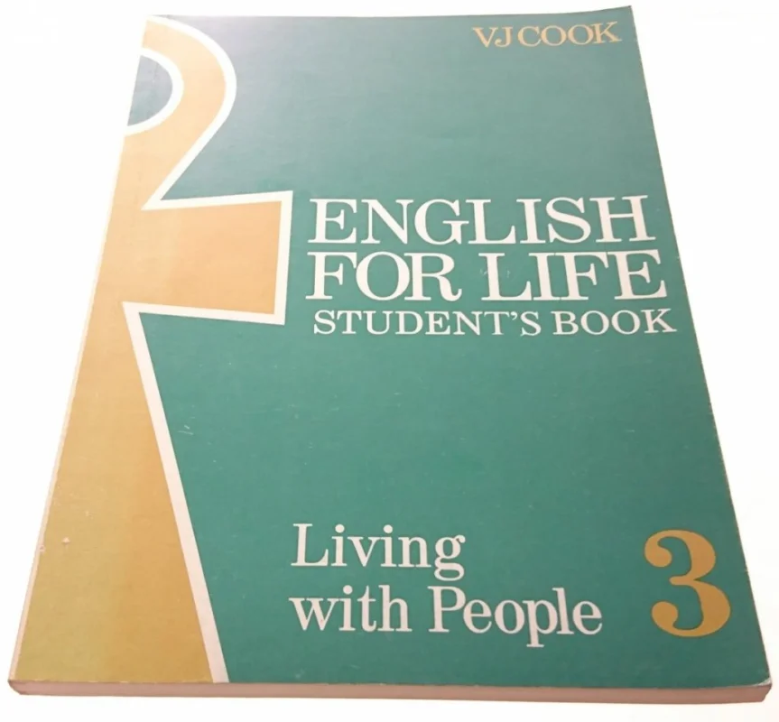 Okazja ENGLISH FOR LIFE. STUDENT'S BOOK 3 - VJ Cook 1989