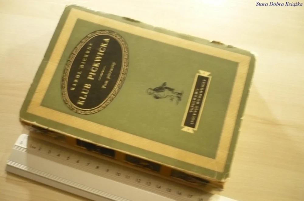 Kup teraz KLUB PICKWICKA TOM PIERWSZY - Karol Dickens (1951)