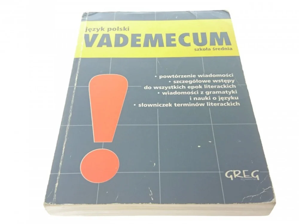 JĘZYK VADEMECUM. SZKOŁA ŚREDNIA - Rzehak (1999) Cena promocyjna