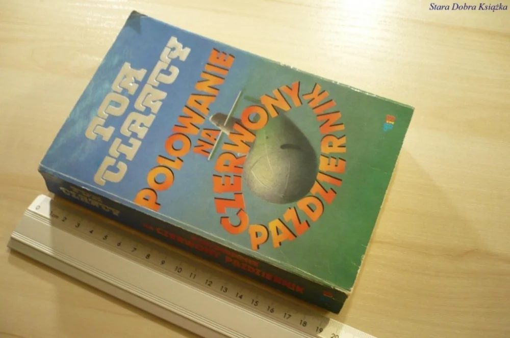 POLOWANIE NA CZERWONY PAŹDZIERNIK - Clancy (1991) Kup teraz