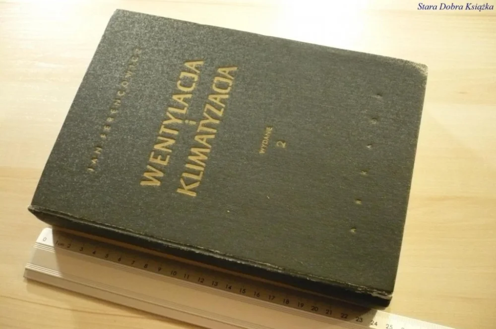 Obniżka ceny WENTYLACJA I KLIMATYZACJA - Jan Ferencowicz (1964)