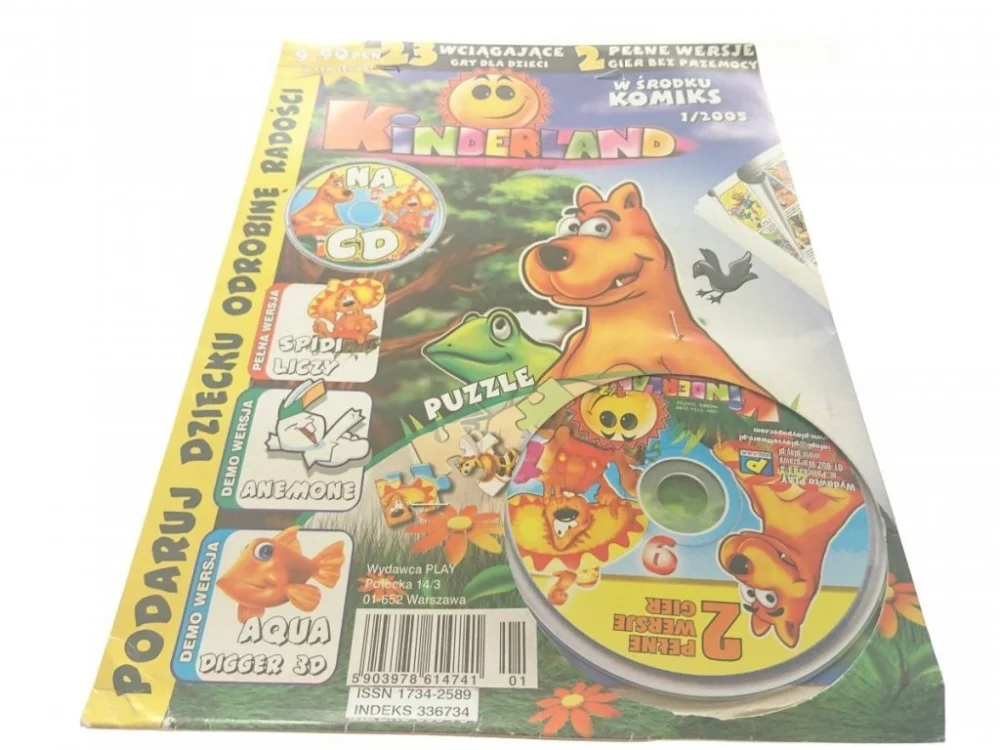 Nowość KINDERLAND 1/2005 + 1 CD