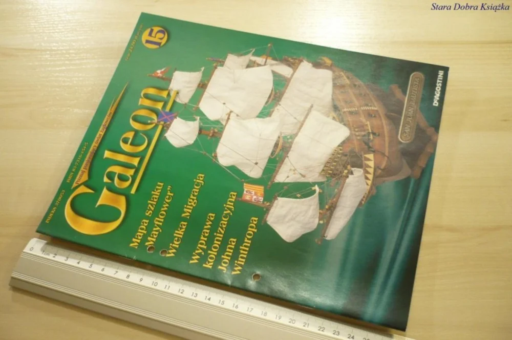 Nowość GALEON 15 MAPA SZLAKU 'MAYFLOWER' (2003)