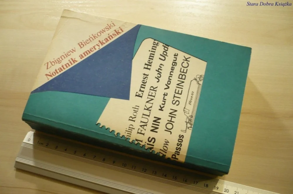 Darmowy zwrot NOTATNIK AMERYKAŃSKI - Zbigniew Bieńkowski (1983)