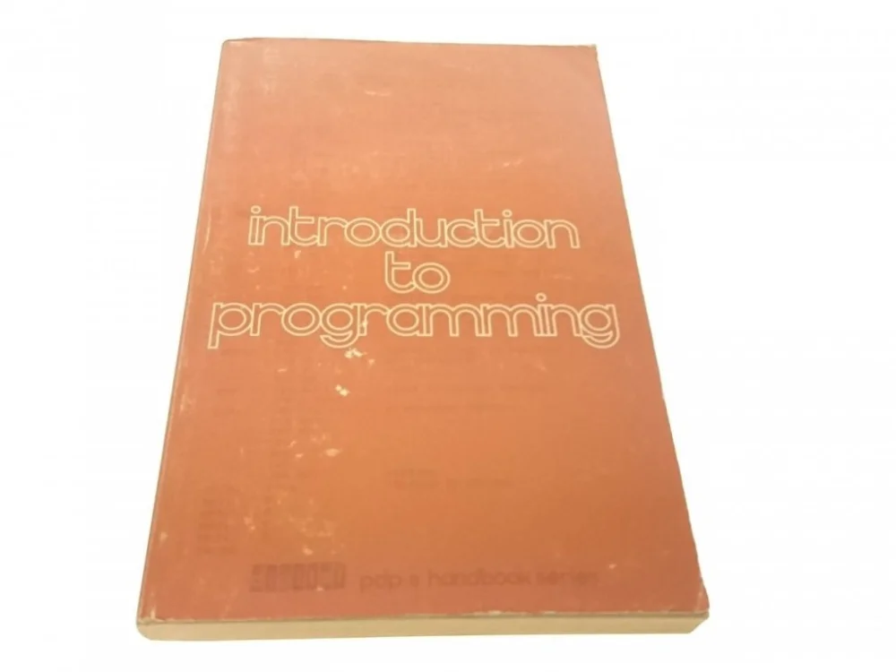 INTRODUCTION TO PROGRAMMING (1975) Bezpieczna płatność