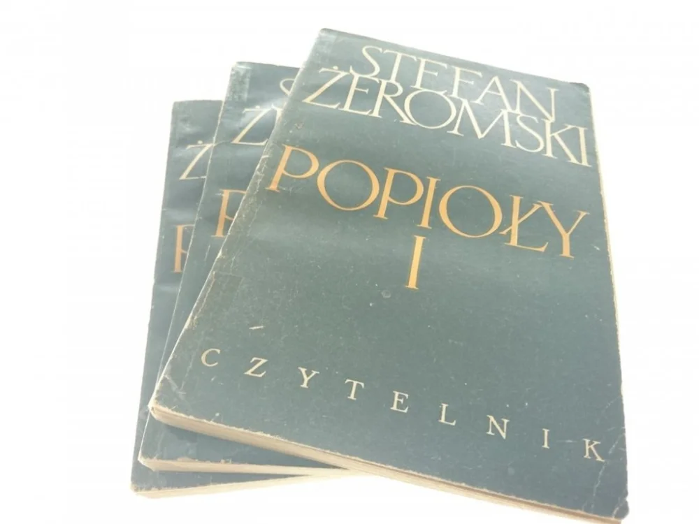 Taniej POPIOŁY TOMY OD 1 DO 3 - Stefan Żeromski (1956)