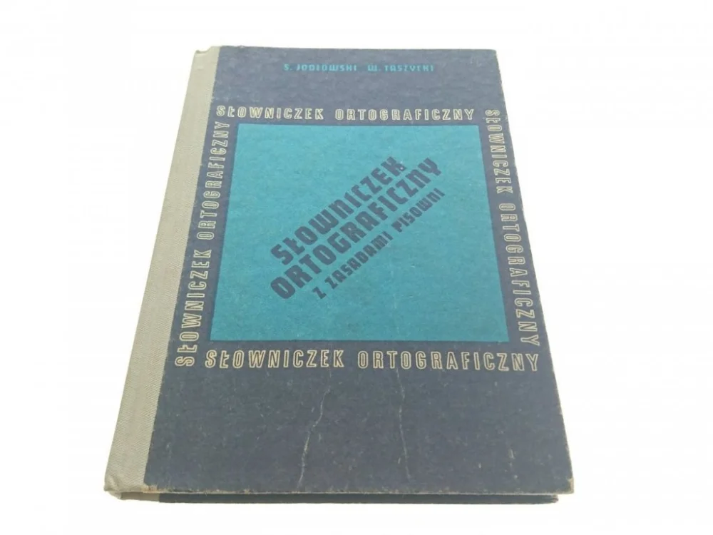 Cena promocyjna SŁOWNICZEK ORTOGRAFICZNY Z ZASADAMI Jodłowski 1980