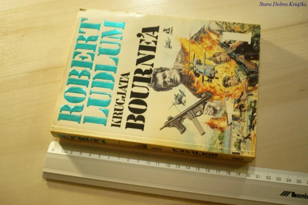KRUCJATA BOURNE'A TOM 1 - Robert Ludlum (1991) Hit sprzedaży