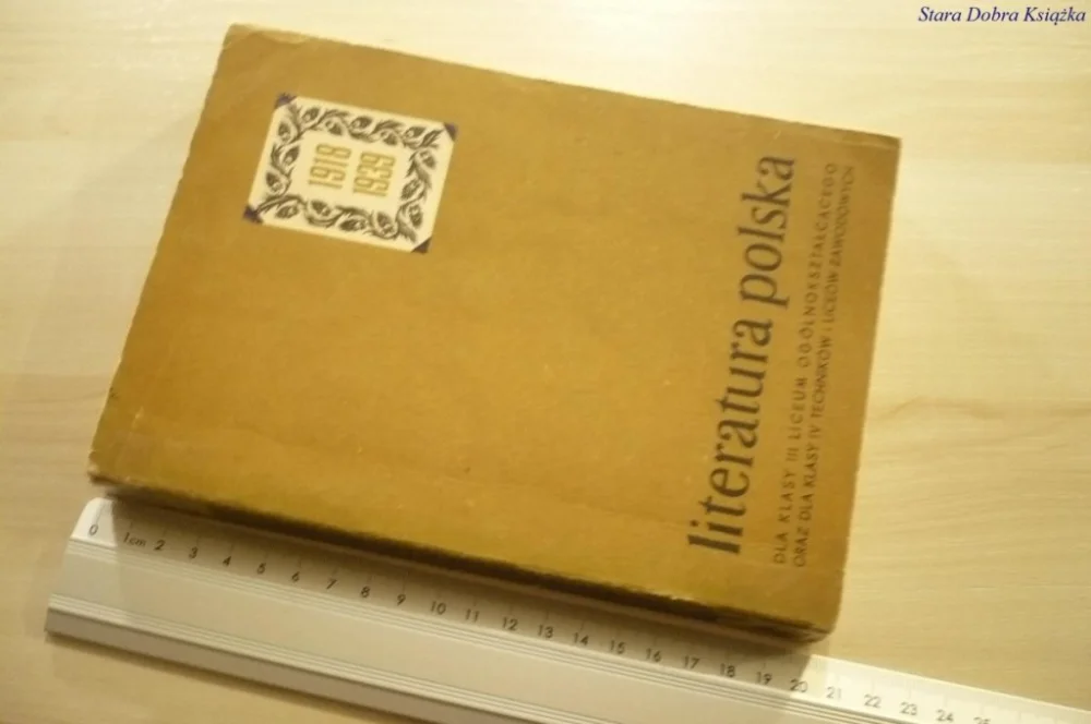 LITERATURA POLSKA LAT 1918-1939 - Matuszewski 1973 Okazja