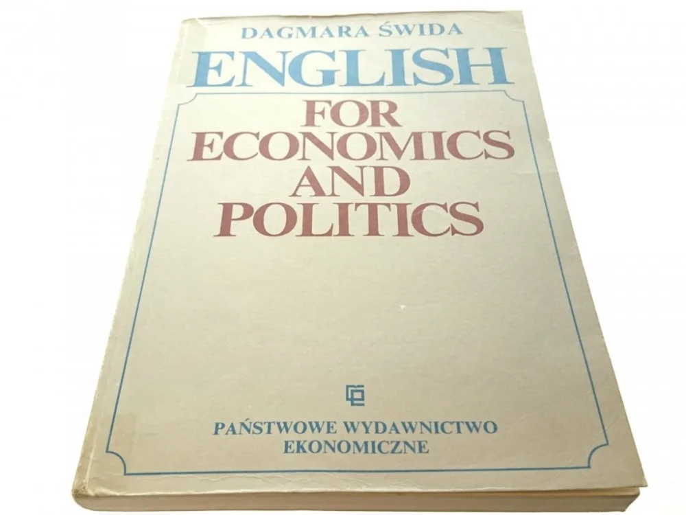 ENGLISH FOR ECONOMICS AND POLITICS - Świda (1988) Obniżka ceny