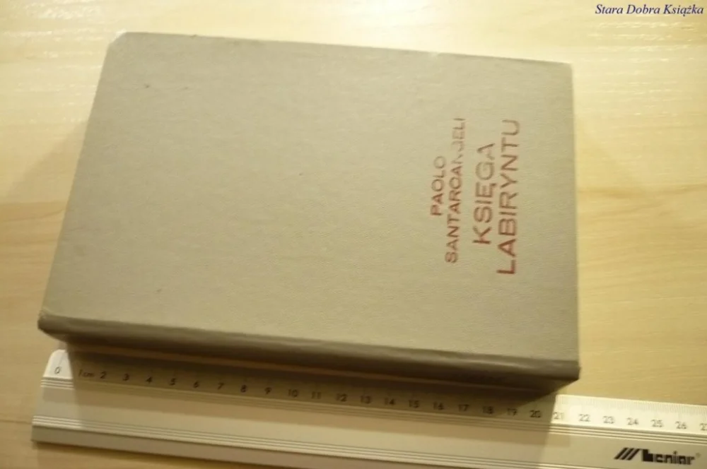 Wysoka jakość KSIĘGA LABIRYNTU - Paolo Santarcangeli (1982)