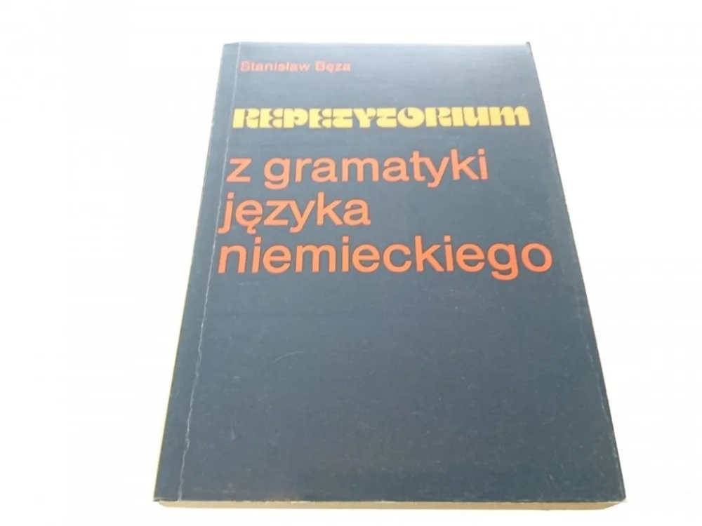 REPETYTORIUM Z GRAMATYKI JĘZYKA NIEMIECKIEGO 1988 Ostatnie sztuki