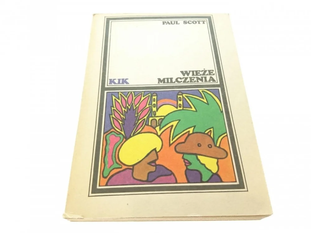Promocja WIEŻE MILCZENIA - Paul Scott (1986)