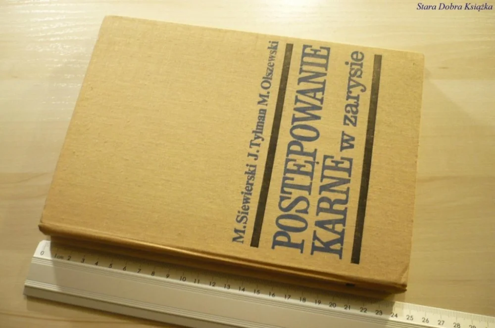 POSTĘPOWANIE KARNE W ZARYSIE - Siewierski (1971) Promocja