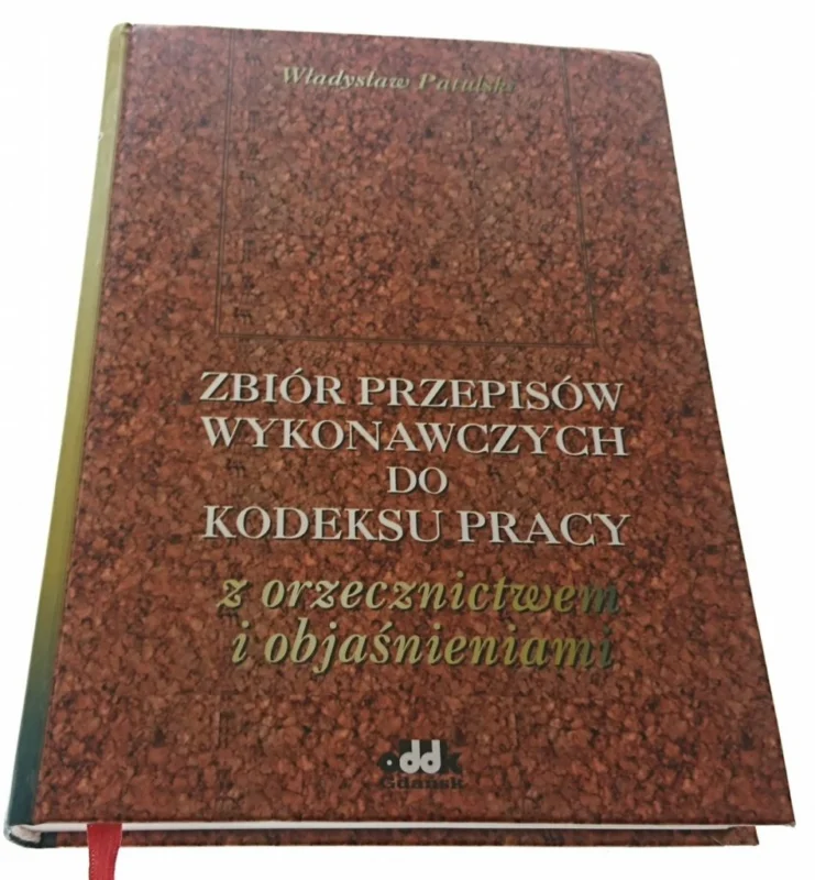 Premium ZBIÓR PRZEPISÓW WYKONAWCZYCH DO KODEKSU PRACY 1996