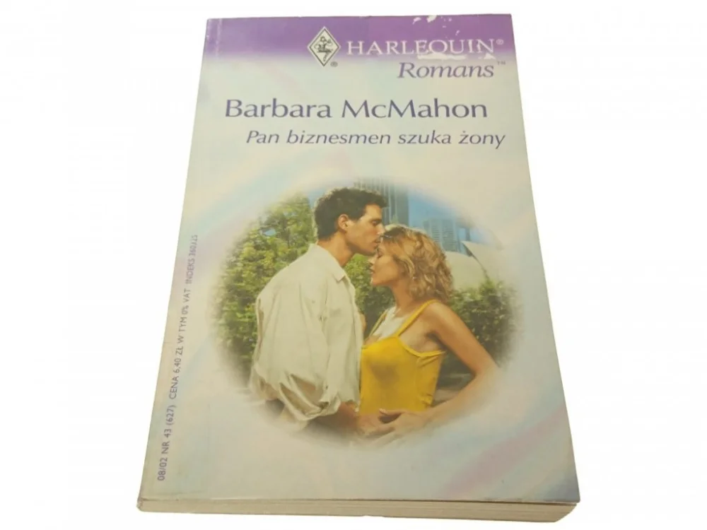 PAN BIZNESMEN SZUKA ŻONY - Barbara McMahon (2002) Tani