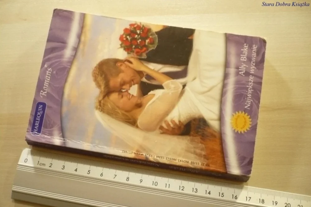 Cena promocyjna NAJWIĘKSZE WYZWANIE - Ally Blake (2008)