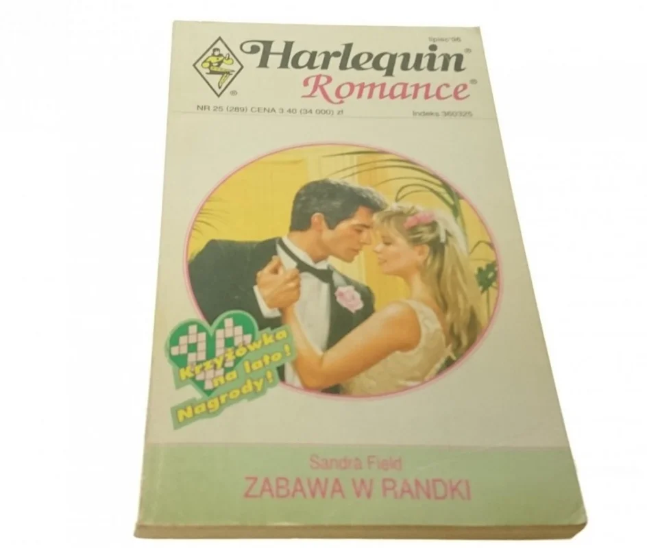 ZABAWA W RANDKI - Sandra Field (1996) Szybka dostawa