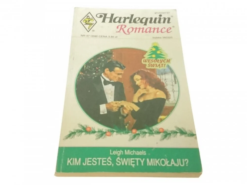 KIM JESTEŚ, ŚWIĘTY MIKOŁAJU? - Leigh Michaels 1997 Promocja
