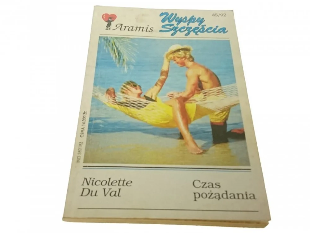 CZAS POŻĄDANIA - Nicolette Du Val (1992) Oferta limitowana