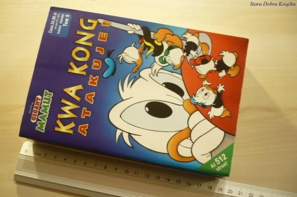 Wyjątkowa oferta GIGANT MAMUT TOM 5 KWA KONG ATAKUJE!