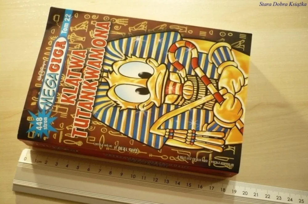 Szybka wysyłka MEGA GIGA TOM 22 KLĄTWA TUTANKWAMONA (2009)