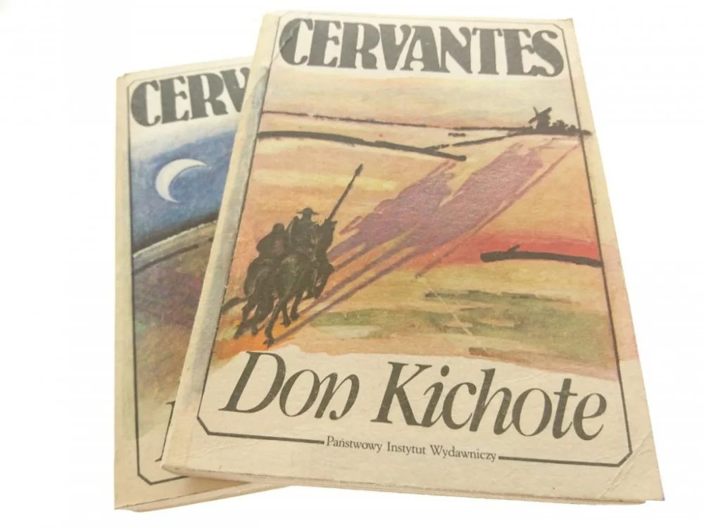 Wysoka jakość DON KICHOTE TOM 1 i 2 - Cervantes (1983)