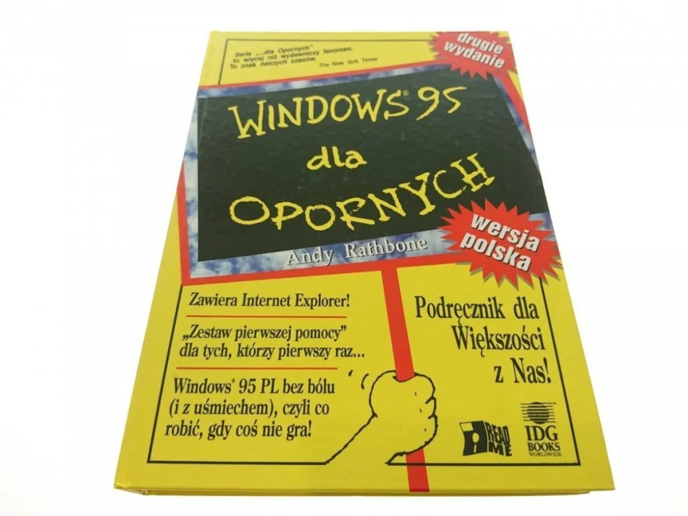 WINDOWS 95 DLA OPORNYCH - Andy Rathbone (1997) Obniżka ceny