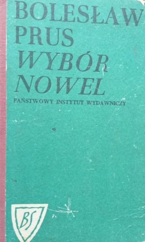 Super okazja WYBÓR NOWEL - Bolesław Prus (1971)