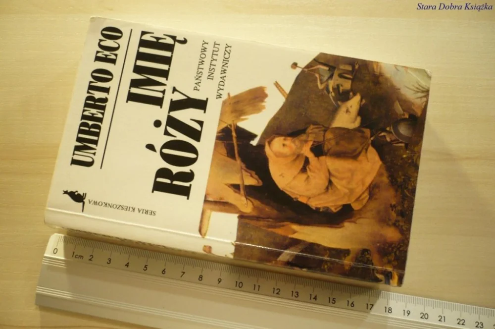 IMIĘ RÓŻY - Umberto Eco (1996) Hit cenowy