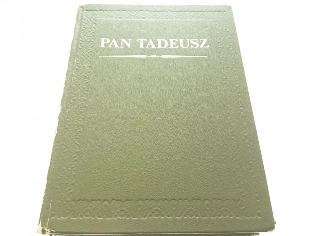 Nie przegap PAN TADEUSZ - Adam Mickiewicz (1986)