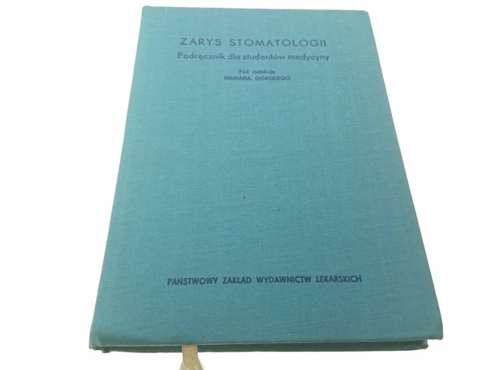 ZARYS STOMATOLOGII. PODRĘCZNIK - Red. Górski 1974 Szybka dostawa