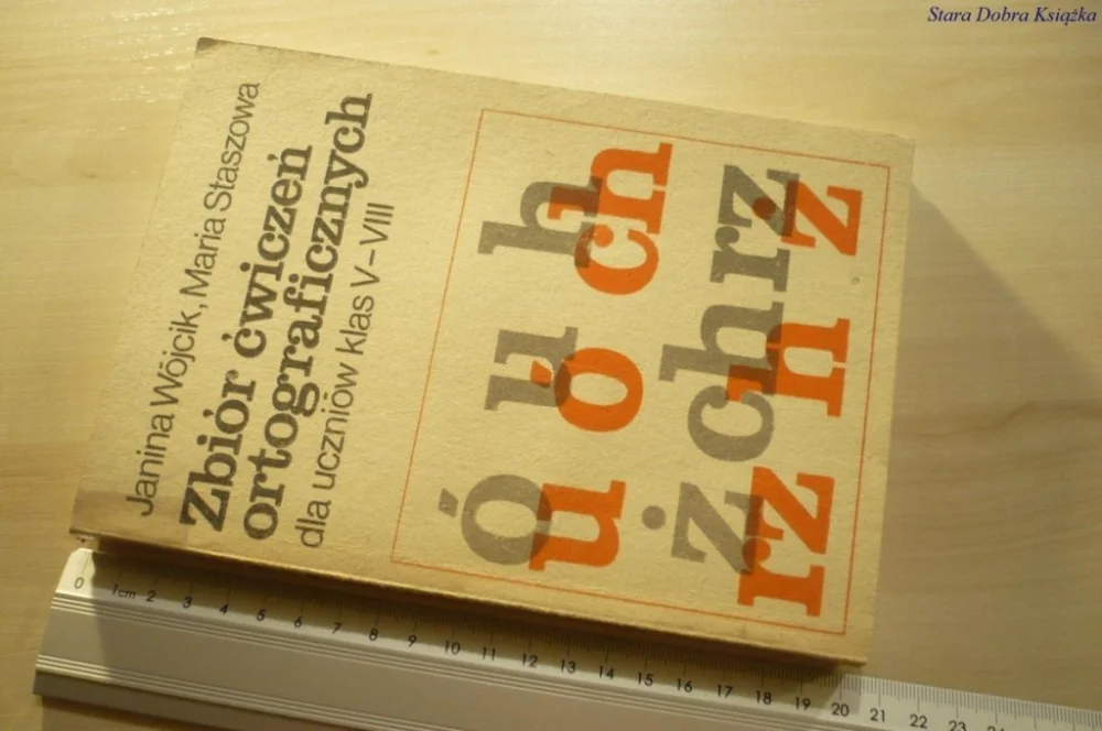 Bestseller ZBIÓR ĆWICZEŃ ORTOGRAFICZNYCH - Janina Wójcik 1978