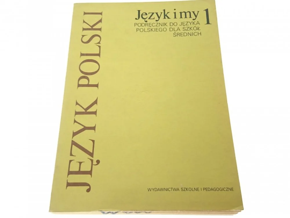 Dostępne od ręki JĘZYK I MY 1 PODRĘCZNIK 1 - Stanisław Dubisz 1990