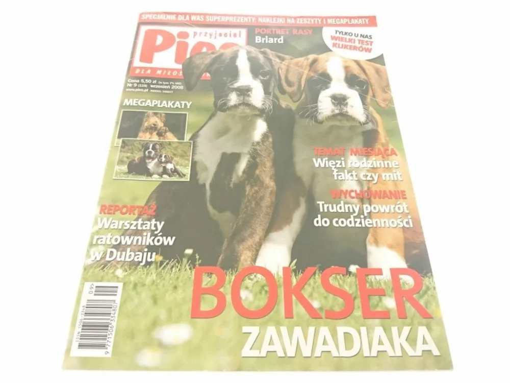 Zniżka PRZYJACIEL PIES NR 9 (119) WRZESIEŃ 2008