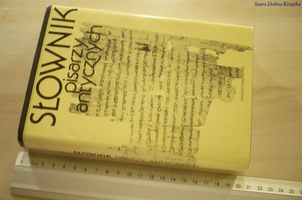SŁOWNIK PISARZY ANTYCZNYCH (1990) Obniżka ceny